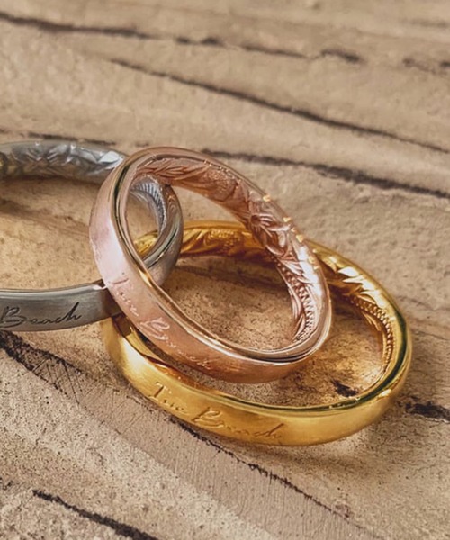 IRIEBEACH(アイリービーチ)の「INSIDE barrel ring/【ハワイアンジュエリー】【サージカルステンレス】【金属アレルギー対応】【IRIEBEACH / アイリービーチ】つけっぱなしOK(リング・レディース・シルバー/ピンク/ゴールド・21号/19号/17号/15号/13号/11号/9号/7号/5号/3号)」の2枚目の写真