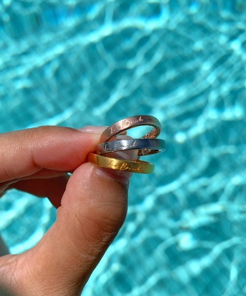 IRIEBEACH(アイリービーチ)の「INSIDE barrel ring/【ハワイアンジュエリー】【サージカルステンレス】【金属アレルギー対応】【IRIEBEACH / アイリービーチ】つけっぱなしOK(リング・レディース・シルバー/ピンク/ゴールド・21号/19号/17号/15号/13号/11号/9号/7号/5号/3号)」の9枚目の写真