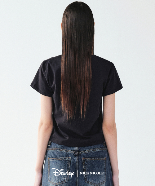 NICK&NICOLE(ニックアンドニコール)の「DISNEY 101 CRUELLA CROP TOP_BLACK(Tシャツ/カットソー・レディース・その他・FREE)」の3枚目の写真