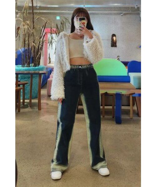 AVANDRESS(アバンドレス )の「Side-line Wide Pants INDIGO(デニムパンツ・レディース・その他・SMALL/MEDIUM/LARGE/X-LARGE)」の19枚目の写真