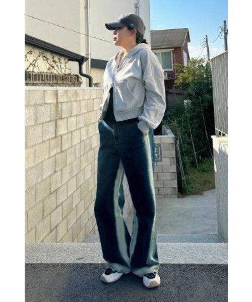 AVANDRESS(アバンドレス )の「Side-line Wide Pants INDIGO(デニムパンツ・レディース・その他・SMALL/MEDIUM/LARGE/X-LARGE)」の20枚目の写真