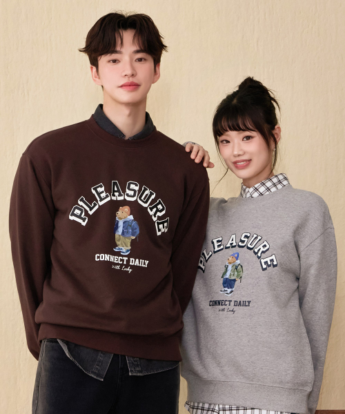 CHASECULT(チェイスカルト)の「共用キャラクターグラフィックスウェットシャツ-グレー(スウェット・メンズ・MD.Gray・90/100/95/105)」の5枚目の写真