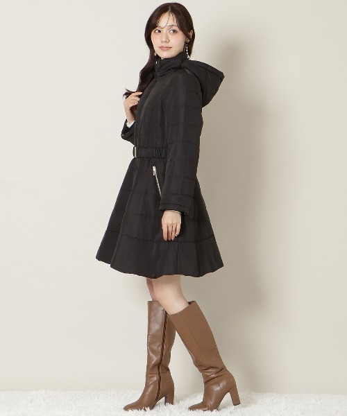 WILLSELECTION（ウィルセレクション）の「フォックスファーキルティングフレアコート（その他アウター・レディース・ベージュ/オフホワイト/ブラック・SMALL/MEDIUM）」の20枚目の写真