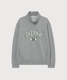COVERNAT（カバーナット）の「[SOOBINスビン着用] ARCH LOGO HALF-ZIP SWEATSHIRT（スウェット）」