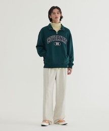 COVERNAT（カバーナット）の「[SOOBIN着用] ARCH LOGO HALF-ZIP SWEATSHIRT（スウェット）」
