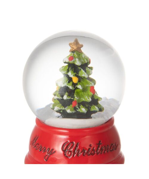 セール】スノードーム ツリー XS レッド（インテリア雑貨