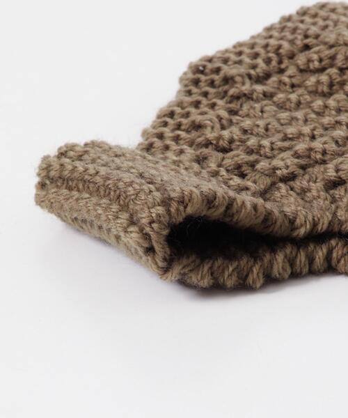 SMELLY（スメリー）の「ワイドニットヘアバンド（ヘアバンド・レディース・ブラウン/ブラック・-）」の6枚目の写真