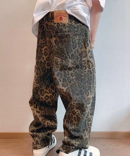 CREARE -LINO-（クレアーレリノ）の「レオパードワイドパンツ　【ユニセックス商品】（その他パンツ・メンズ・ベージュ系その他・MEDIUM）」の5枚目の写真