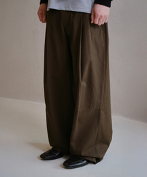 VERN ONE TUCK CHINO PANTS V2 (BROWN)