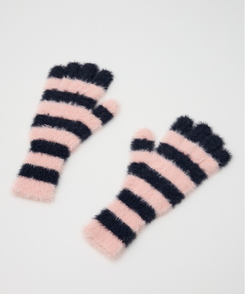 RODEO CROWNS WIDE BOWL（ロデオクラウンズワイドボウル）の「シャギーニットグローブ（手袋・レディース・ブラック系その他/ピンク系その他/ブルー系その他・FREE）」の14枚目の写真