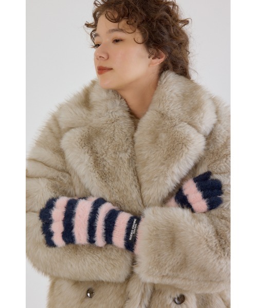 RODEO CROWNS WIDE BOWL（ロデオクラウンズワイドボウル）の「シャギーニットグローブ（手袋・レディース・ブラック系その他/ピンク系その他/ブルー系その他・FREE）」の18枚目の写真