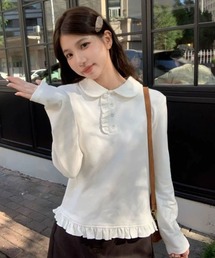 Mayree | 【Mayree】フリルプラケット フリーストップス(Tシャツ/カットソー)