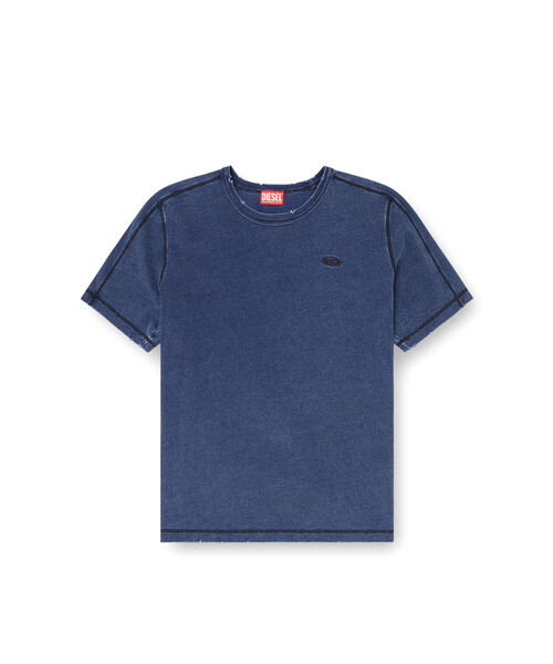 DIESEL(ディーゼル)の「メンズ Tシャツ T-ADJIND-NEW(Tシャツ/カットソー・メンズ・ブルー系その他/ブラック系その他・XXX-LARGE/LARGE/MEDIUM/SMALL/X-LARGE/XX-LARGE/X-SMALL)」の10枚目の写真