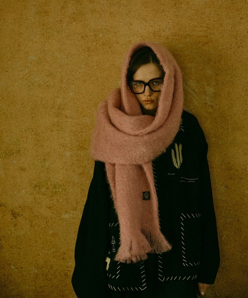 Rouge vif la cle(ルージュヴィフラクレ)の「【Le Melange/ル・メランジュ】パッチワーク刺繍ステンカラー / メキシカン ジャケット(その他アウター・レディース・ブラック・フリー)」の5枚目の写真