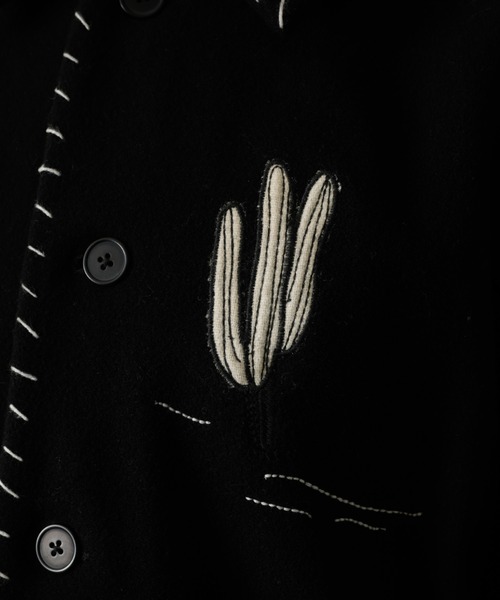 Rouge vif la cle(ルージュヴィフラクレ)の「【Le Melange/ル・メランジュ】パッチワーク刺繍ステンカラー / メキシカン ジャケット(その他アウター・レディース・ブラック・フリー)」の21枚目の写真