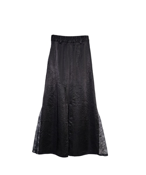 Nora Lily elle(ノラリリーエル)の「【Nora Lily】「elle」A line Gore Skirt(スカート・メンズ・アイボリー/ブラック系その他/ブラック/ダークグレー・FREE)」の19枚目の写真