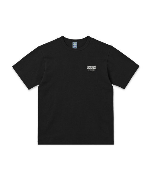 DISCUS ATHLETIC（ディスカス　アスレチック）の「スーパーヘビーウェイトレギュラーフィットビンテージロゴTシャツブラック（Tシャツ/カットソー・レディース・その他・MEDIUM/SMALL/LARGE/XX-LARGE）」の2枚目の写真