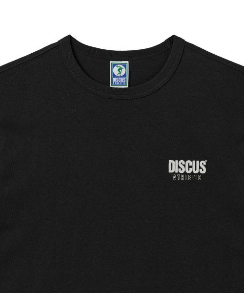 DISCUS ATHLETIC（ディスカス　アスレチック）の「スーパーヘビーウェイトレギュラーフィットビンテージロゴTシャツブラック（Tシャツ/カットソー・レディース・その他・MEDIUM/SMALL/LARGE/XX-LARGE）」の3枚目の写真