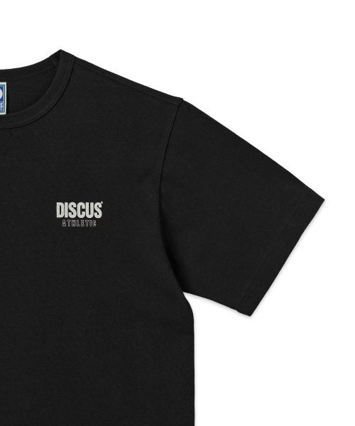 DISCUS ATHLETIC（ディスカス　アスレチック）の「スーパーヘビーウェイトレギュラーフィットビンテージロゴTシャツブラック（Tシャツ/カットソー・レディース・その他・MEDIUM/SMALL/LARGE/XX-LARGE）」の4枚目の写真