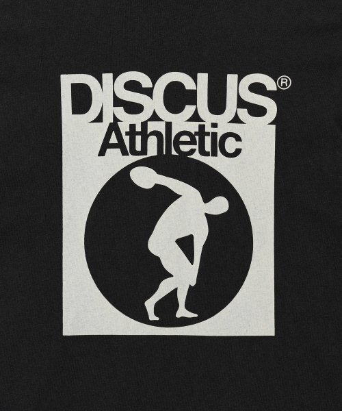 DISCUS ATHLETIC（ディスカス　アスレチック）の「スーパーヘビーウェイトレギュラーフィットビンテージロゴTシャツブラック（Tシャツ/カットソー・レディース・その他・MEDIUM/SMALL/LARGE/XX-LARGE）」の5枚目の写真