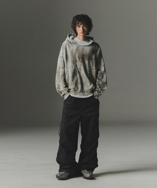 NOT4NERD（ノットフォーナード）の「Side Shirred Nylon Pants - Black（スウェットパンツ・レディース・その他・MEDIUM/LARGE/X-LARGE）」の6枚目の写真