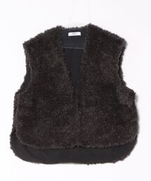 SWITCH BY ARCH（スイッチバイアーチ）の「《SWITCH by ARCH》Poodle Fur Vest プードル ファー ベスト ARM-723（ベスト）」