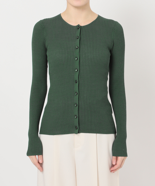 CO/SILK リブカーディガン（カーディガン/ボレロ）｜NOBLE（ノーブル