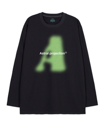 ASTRAL PROJECTION（アストラルプロジェクション）の「ビッグAオーバーサイズロングスリーブTシャツ_チャコール（Tシャツ/カットソー）」