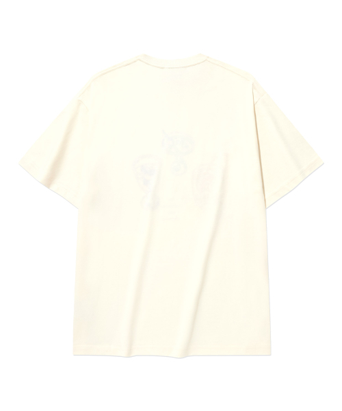COVERNAT(カバーナット)の「クールコットンキッチカクテルグラフィックTシャツアイボリー(Tシャツ/カットソー・レディース・その他・X-SMALL/SMALL/MEDIUM/LARGE/X-LARGE/XX-LARGE)」の3枚目の写真