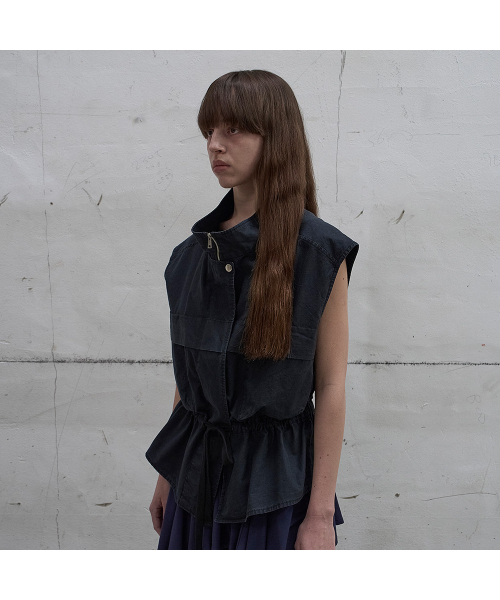LCDC TM（エルシーディーシーティーエム）の「OUT POCKET VEST (BLACK)（ベスト・レディース・ブラック・OS）」の6枚目の写真