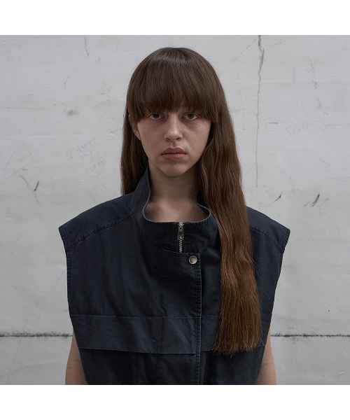 LCDC TM（エルシーディーシーティーエム）の「OUT POCKET VEST (BLACK)（ベスト・レディース・ブラック・OS）」の8枚目の写真