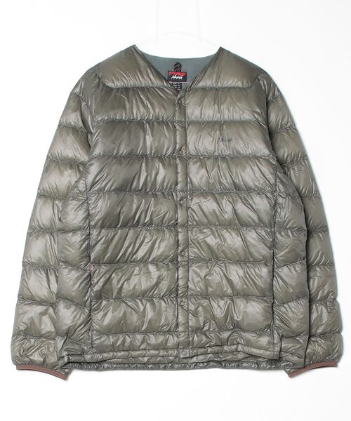 NANGA（ナンガ）の「ナンガ  7DAYS INNER DOWN CARDIGAN（ダウンジャケット/コート・メンズ・ブラック/カーキ・M/L）」の2枚目の写真