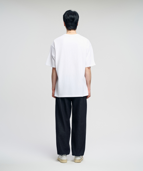 SLOW RECORD HOUSE(スローレコードハウス)の「ギガクルレタリング半袖Tシャツ_ホワイト(Tシャツ/カットソー・レディース・その他・LARGE/MEDIUM/SMALL)」の13枚目の写真