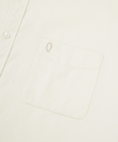QS(キュース)の「リラックスドオックスフォードシャツ - ライトイエロー(シャツ/ブラウス・メンズ・その他・1/2/3)」の5枚目の写真
