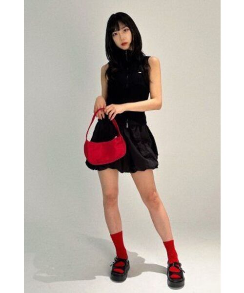 FDR（エフディーアール）の「Law Guage Rib Zip Up Sleeveless Black（ベスト・レディース・その他・FREE）」の14枚目の写真