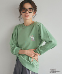 PEANUTS（ピーナッツ）の「【PEANUTS/ピーナッツ】SNOOPY and Teddy Bear刺繍デザイン裏起毛スウェットトレーナー（ニット/セーター）」