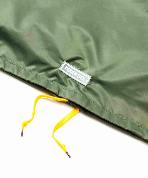 reversal.dogi.design.works(リバーサル・ドーギ・デザイン・ワークス)の「<reversal/リバーサル>SPACE rvddw BOA COACH JACKET(ナイロンジャケット・メンズ・オリーブ/ブラック・MEDIUM/LARGE/X-LARGE)」の7枚目の写真