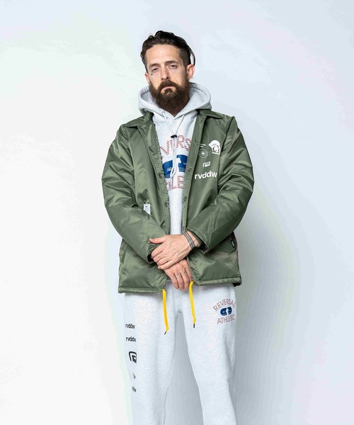 reversal.dogi.design.works(リバーサル・ドーギ・デザイン・ワークス)の「<reversal/リバーサル>SPACE rvddw BOA COACH JACKET(ナイロンジャケット・メンズ・オリーブ/ブラック・MEDIUM/LARGE/X-LARGE)」の8枚目の写真