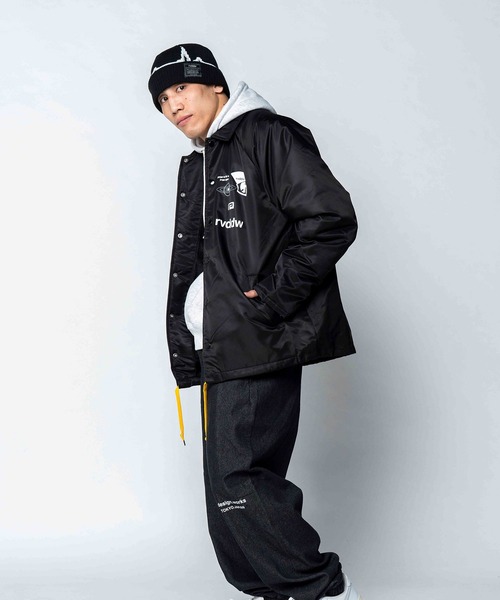 reversal.dogi.design.works(リバーサル・ドーギ・デザイン・ワークス)の「<reversal/リバーサル>SPACE rvddw BOA COACH JACKET(ナイロンジャケット・メンズ・オリーブ/ブラック・MEDIUM/LARGE/X-LARGE)」の13枚目の写真