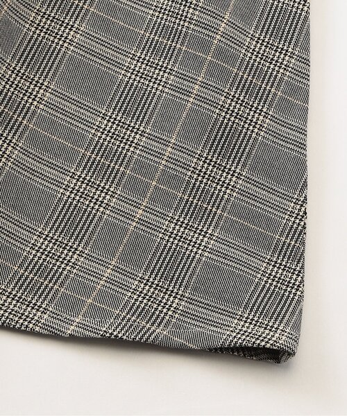 Seraph（セラフ）の「ドッキングリボンワンピース_ジュニア対応（ワンピース・キッズ・チェック/インディゴブルー/オフホワイト・80/90/100/110/120/130/140）」の9枚目の写真