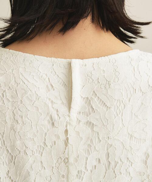 INDIVI（インディヴィ）の「【洗える／セレモニー】フラワーレースブラウス（シャツ/ブラウス・レディース・グレー/オフホワイト・19/15 /13/05/38/34）」の16枚目の写真