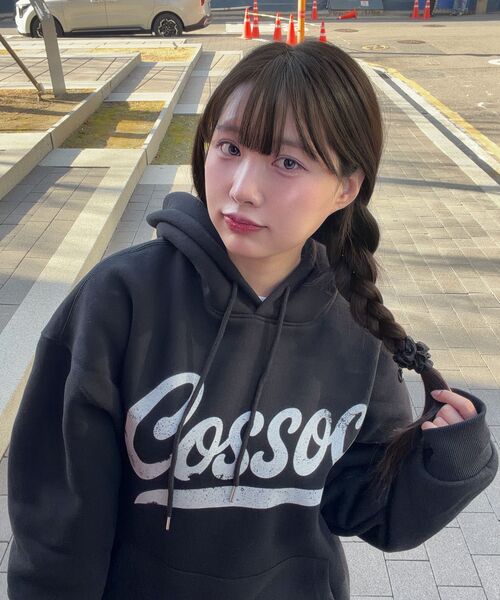COSO（コソ）の「CCエッセンシャルフードパーカー(ブラック)（パーカー・レディース・その他・MEDIUM/LARGE）」の7枚目の写真