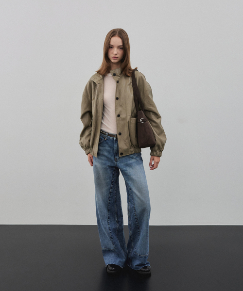 CHRISTINE PROJECT(クリスティンプロジェクト)の「DOUBLE BELT SHOULDER MEDIUM(WARM CHOCO)(ショルダーバッグ・レディース・その他・FREE)」の4枚目の写真