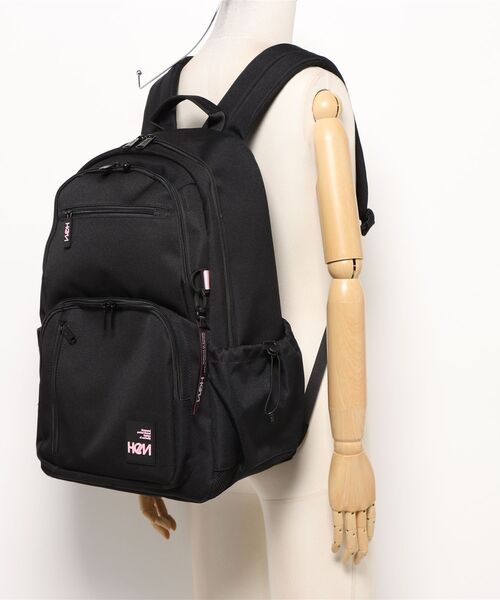 HeM（ヘム）の「【HeM/ヘム】 ルーク26 セブンティーンコラボ デイパック 30L SAC'S BAR 別注 スクールバッグ スクバ（バックパック/リュック・レディース・ブルー/桜/ホワイト・FREE）」の4枚目の写真