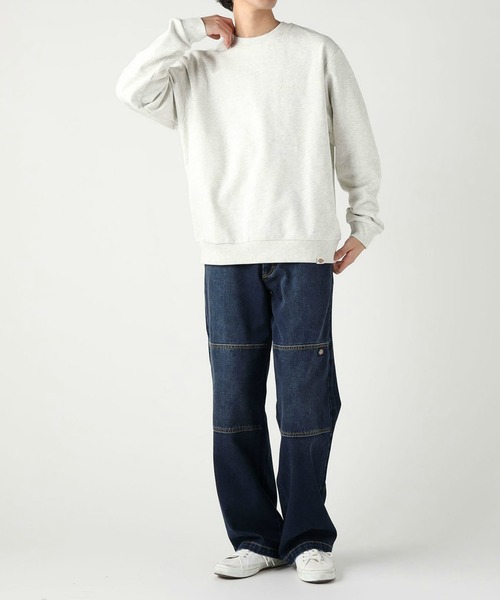 Dickies(ディッキーズ)の「エンブレム クルースウェット(スウェット・メンズ・ブラック/ヘザーグレー/ネイビー/ベージュ・MEDIUM/LARGE/X-LARGE)」の16枚目の写真