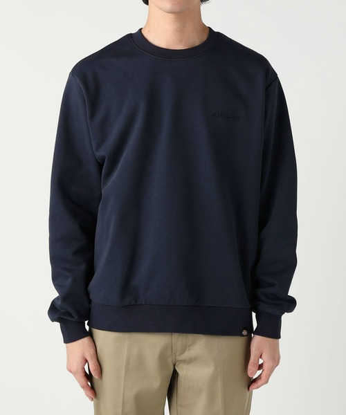 Dickies(ディッキーズ)の「エンブレム クルースウェット(スウェット・メンズ・ブラック/ヘザーグレー/ネイビー/ベージュ・MEDIUM/LARGE/X-LARGE)」の17枚目の写真