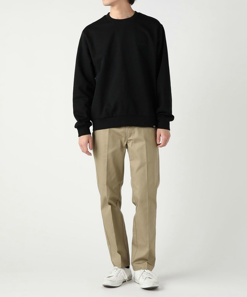 Dickies(ディッキーズ)の「エンブレム クルースウェット(スウェット・メンズ・ブラック/ヘザーグレー/ネイビー/ベージュ・MEDIUM/LARGE/X-LARGE)」の6枚目の写真