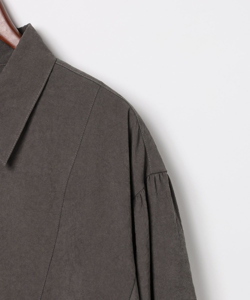 niko and...（ニコアンド）の「[MODE NORM CORE] マトンスリーブマキシワンピース（ワンピース・レディース・モカ/チャコール/ブラック・LARGE/MEDIUM）」の11枚目の写真