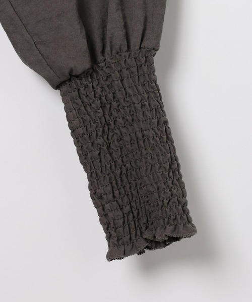 niko and...（ニコアンド）の「[MODE NORM CORE] マトンスリーブマキシワンピース（ワンピース・レディース・モカ/チャコール/ブラック・LARGE/MEDIUM）」の13枚目の写真