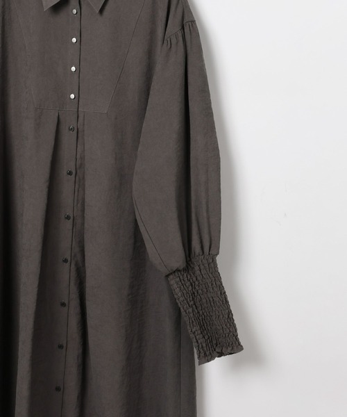 niko and...（ニコアンド）の「[MODE NORM CORE] マトンスリーブマキシワンピース（ワンピース・レディース・モカ/チャコール/ブラック・LARGE/MEDIUM）」の14枚目の写真